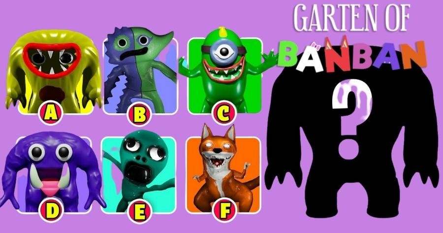 Even If You Play Garden Of Banban Every Day, No Way You'll Guess The Monsters By The Shadow!